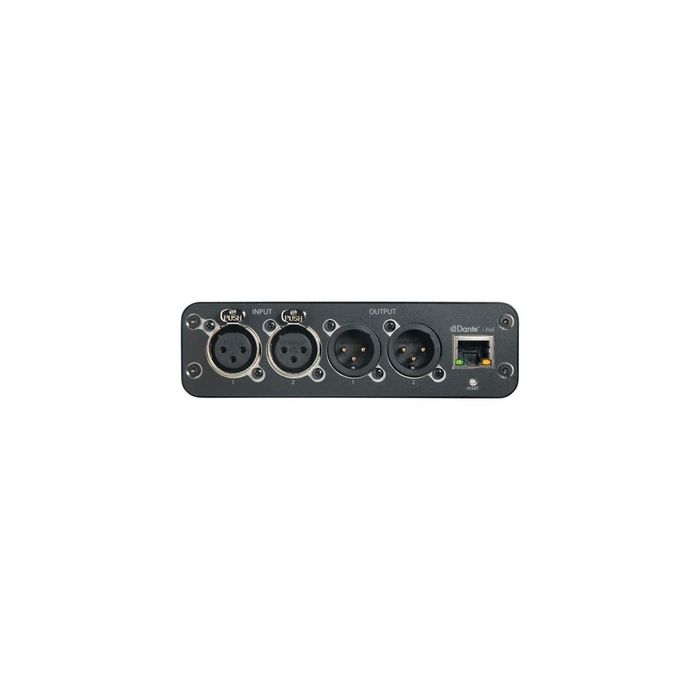 Shure ANI22-XLR 2 CH IN/2 CH OUT - DANTE, 1/3 RU, XLR 2
