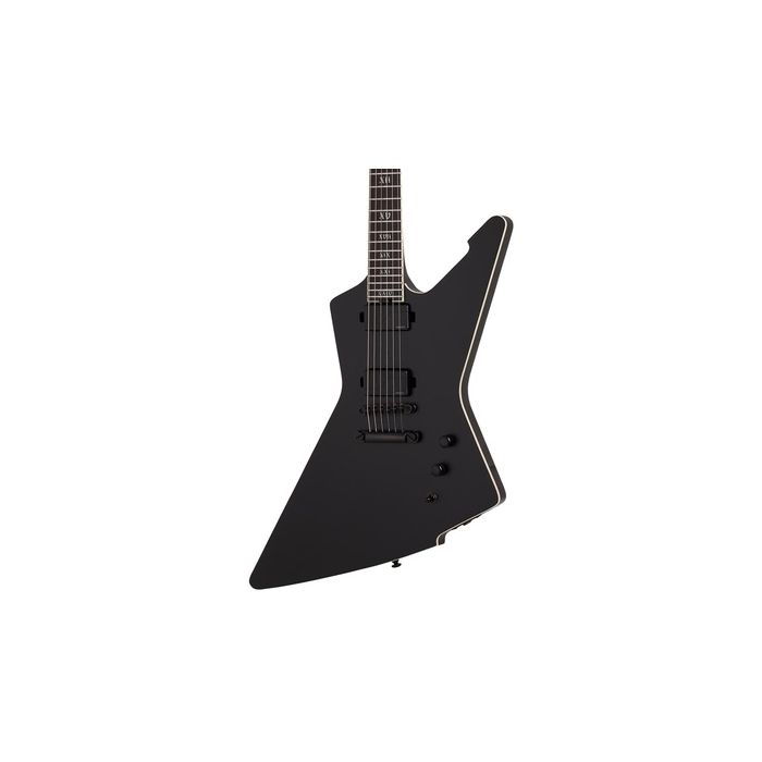 Schecter E-1 SLS Evil Twin Electric Guitar. Satin Black 2