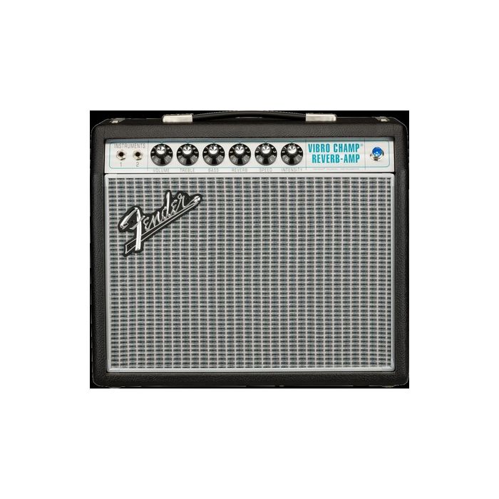 Fender '68 Custom Vibro Champ Reverb Guitar Combo Amp, 120V 2