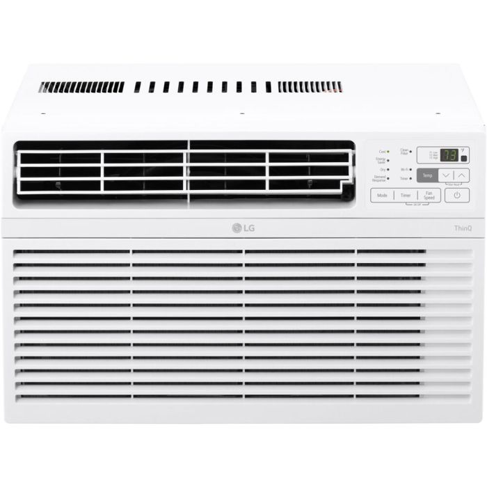 LG - 10,000 BTU Window Air Condtioner with Wifi, R32 1