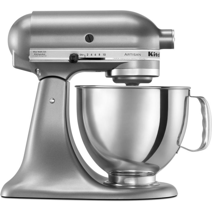 KitchenAid Artisan Series 325-Watt Tilt-Back Head Stand Mixer in Contour Silver 1