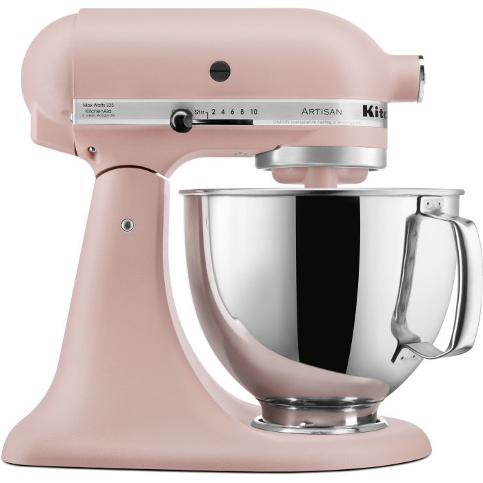 KitchenAid Artisan Series 325-Watt Tilt-Back Head Stand Mixer in Feather Pink 1