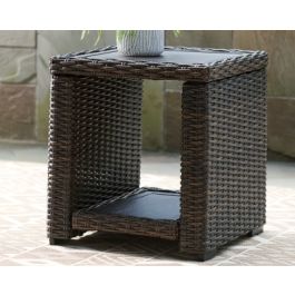 Ashley - Brown Grasson Lane Square End Table
