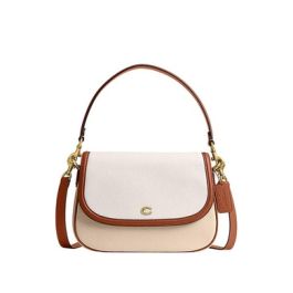 Coach Legacy Colorblock Shoulder Bag (Ivory Multi)