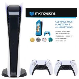 Sony Playstation 5 Digital Console with Extra White DualSense ...