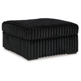 Ashley - Midnight-Madness Oversized Accent Ottoman